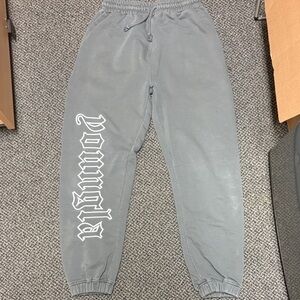 Gray Mens YoungLA Jogger Pants